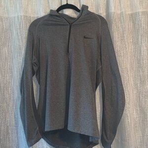Nike pro zip up